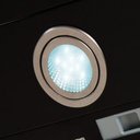 Ver imagem 3 de Coifa Parede Vidro Curvo Black 6 Bocas 75cm 127v - Fogatti