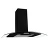 Coifa Parede Vidro Curvo Black 6 Bocas 80cm 127V - Fogatti - 1