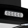 Coifa Parede Vidro Curvo Black 6 Bocas 80cm 127V - Fogatti - 4