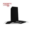 Ver imagem 6 de Coifa Parede Vidro Curvo Black 6 Bocas 75cm 220v - Fogatti