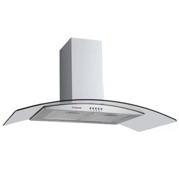 Coifa de Parede Vidro Curvo Safanelli 80 Cm 110v - 1