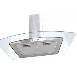Coifa de Parede Vidro Curvo Safanelli 80 Cm 110v - 4