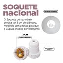 Ver imagem 4 de Cúpula Clássica para Abajur Luminária 19x16x28cm Tecido Algodão Soquete Nacional Ref 20a