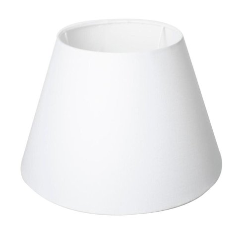 Cúpula Clássica para Abajur Luminária 19x16x28cm Tecido Algodão Soquete Nacional Ref 20a