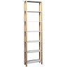 Estante 60x23x221 Branca C 6 Prat. 33cm - 1