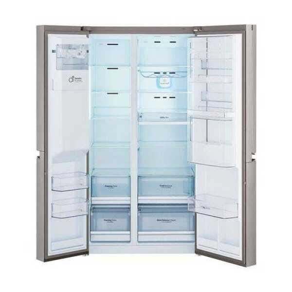 Refrigerador LG New Lancaster Side by Side 601L Door in Door - GS65SDN - Aço Escovado - 127 V - 2