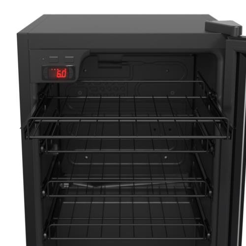 ADEGA NGV 100 PARA 24 GARRAFAS PRETO FOSCO 127 V - 5