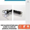 Ver imagem 3 de Lanterna de 3 Led Telescopica Cabeca Flexivel Multifuncional com Imã - Starfer