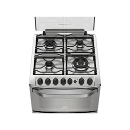 Fogão Electrolux 4 Bocas Duplo Forno 56Dax Prata 220V - 3
