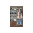 Ver imagem 3 de Guarda Roupa 4 Portas 4 Portas e 3 Gavetas Caju Da135 Branco - Henn