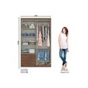 Ver imagem 2 de Guarda Roupa 4 Portas 4 Portas e 3 Gavetas Caju Da135 Branco - Henn