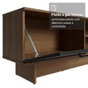 Ver imagem 7 de Rack para Tv até 80 Polegadas 218 Cm 2 Portas Rustic/preto Agata Madesa