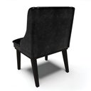 Ver imagem 5 de Cadeira de Jantar Corano Preto Base Fixa Madeira