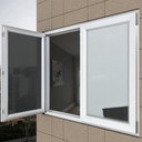 Ver imagem 2 de Película Adesiva Uv Profissional Refletiva Preto e Prata Espelhado 50x500cm