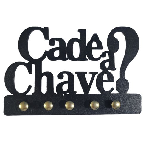 Porta Chaves Organizador Cadê a Chave Hall Entrada Sala Escritório