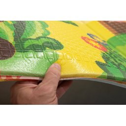 Tapete Tatame Infantil Dupla Face Selva Inglês 150cm X 200cm Kapazi - 5