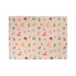 Tapete Tatame Infantil Dupla Face Selva Inglês 150cm X 200cm Kapazi - 9