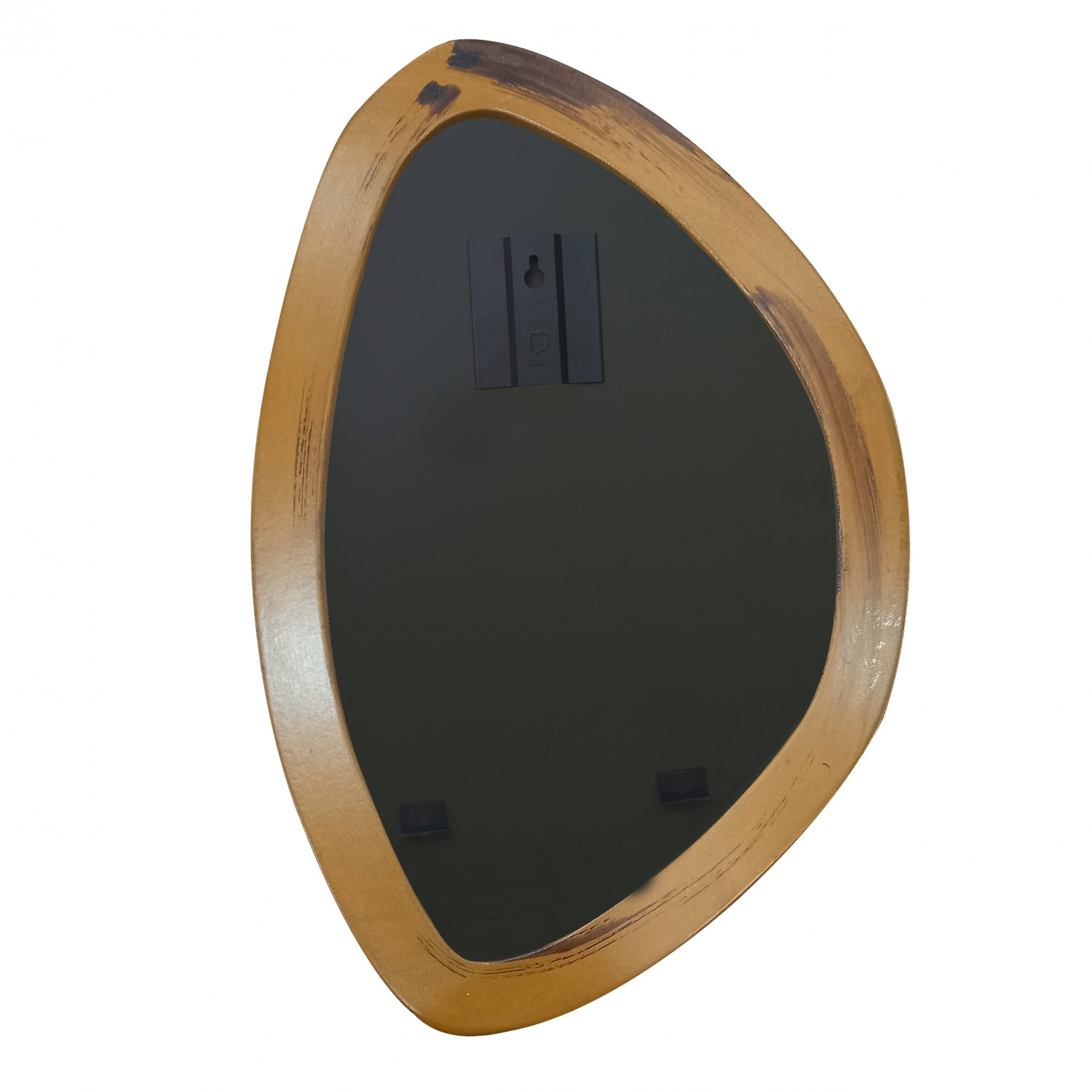 Espelho Decorativo Orgânico Freijó 29x44 cm Ep - 3