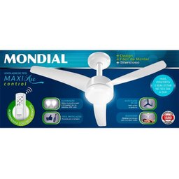 Ventilador de Teto Mondial Maxi Air Control Vte-02 Branco 110V - 6
