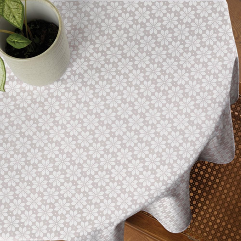 Toalha Mesa Pratica Redonda Estampada 4 Lugares Dalia 155cm