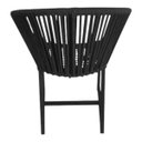Ver imagem 2 de Cadeira de Jantar Corda Naútica Salinas Light Area Externa Base Alumínio Preto - Preto