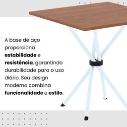 Conjunto Sala de Jantar com 4 Cadeiras Lívia - 11