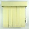 Persiana Vertical em Tecido Blackout com Bando Crisdan Largura 1,35 X 1,35 Altura Creme - 3
