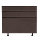 Ver imagem 2 de Cabeceira Estofada Argentina 140cm Casal Para Cama Box Quarto Suede Marrom - Gat Magazine