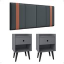 Cinza/Preto