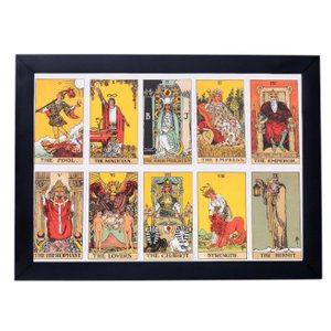 Lindo Quadro Carta Tarot 24x33 P8463
