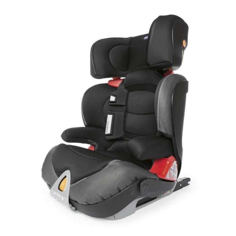Cadeira Oasys 2-3 Fixplus Evo Chicco Jet Black - 2