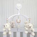 Ver imagem 1 de MOBILE PARA BERÇO MUSICAL GIRATÓRIO URSO BOINA BEGE