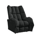 Ver imagem 2 de Poltrona do Papai Reclinável Elétrica Rayka Veludo Preto