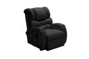 Ver imagem 1 de Cadeira Poltrona Reclinável Imperial Massageadora Motorizada Corano Lift Preto Império Estofados