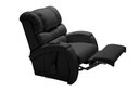 Ver imagem 2 de Cadeira Poltrona Reclinável Imperial Massageadora Motorizada Corano Lift Preto Império Estofados