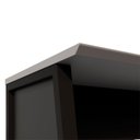 Ver imagem 7 de Escrivaninha Escritório com 120cm Industrial Tampo Chanfrado e Pés Metal Executive Cinza Sagrado e Preto