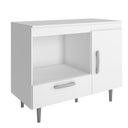 Ver imagem 4 de Balcão para Cooktop e Forno 1 Porta 1 Gaveta Poliman