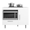 Ver imagem 2 de Balcão para Cooktop e Forno 1 Porta 1 Gaveta Poliman