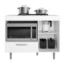 Ver imagem 3 de Balcão para Cooktop e Forno 1 Porta 1 Gaveta Poliman