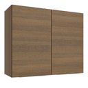 Ver imagem 1 de Armário Aéreo Madesa Stella 80 cm 2 Portas Rustic Cor:Rustic