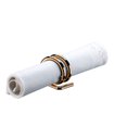 Ver imagem 1 de Kit com 6 Argolas para Guardanapo Cor Rosé Gold Luxo