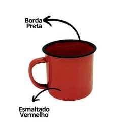 Kit Bule Esmaltado 1700ml e Mini Coador Café Individual com Caneca - Tuut - 6