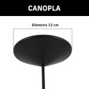 Ver imagem 5 de Luminária Lustre Pendente Madeira Vazado Aletado Soq E27 13x25cm Cor:marfim