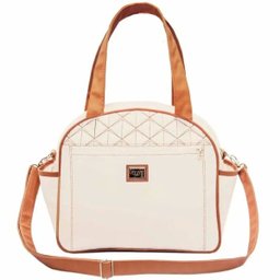 Kit 03 Bolsas Mala Maternidade Bombom Bege - Hug Baby - 3