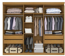 Ver imagem 3 de Guarda Roupa Casal 6 Portas Uberaba - Móveis Valverde