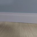 Ver imagem 6 de Kit 15 Barras de Rodapé de Poliestireno 10cm Frisado Branco (10x1x240cm)