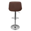 Ver imagem 4 de Banqueta Milano Carmel Estofada Giratória C/ Regulagem - Cafe