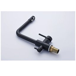 Torneira 360 Monocomando Luxo Filtro Misturador Quente Frio Cozinha Mesa Cuba Bancada - 9