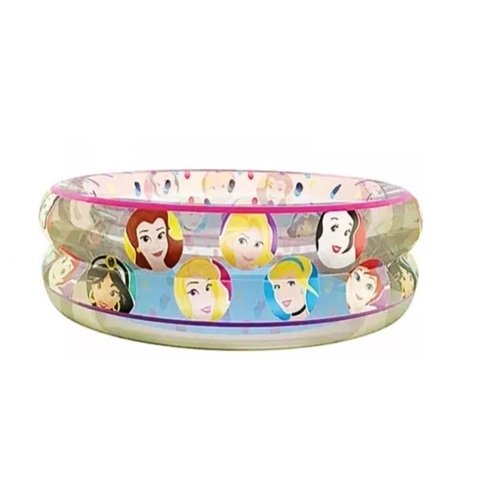 Piscina Inflável Infantil Menina Princesas Disney 70 Litros