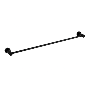 Toalheiro Porta Toalha de 60cm para Banheiro - Black Matte - Drop Metais